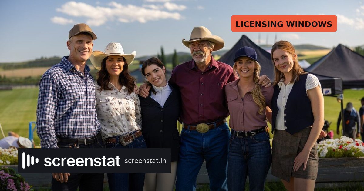 Heartland Season 20 Shows How Licensing Windows Work