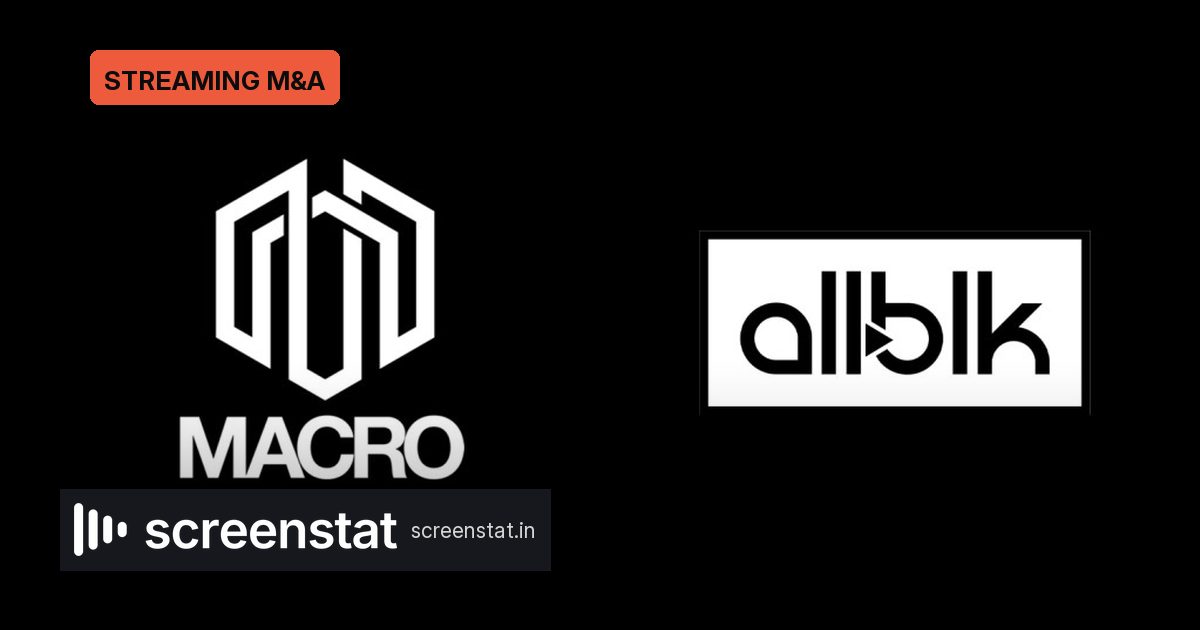Macro Buys Black-Focused Streamer AllBlk
