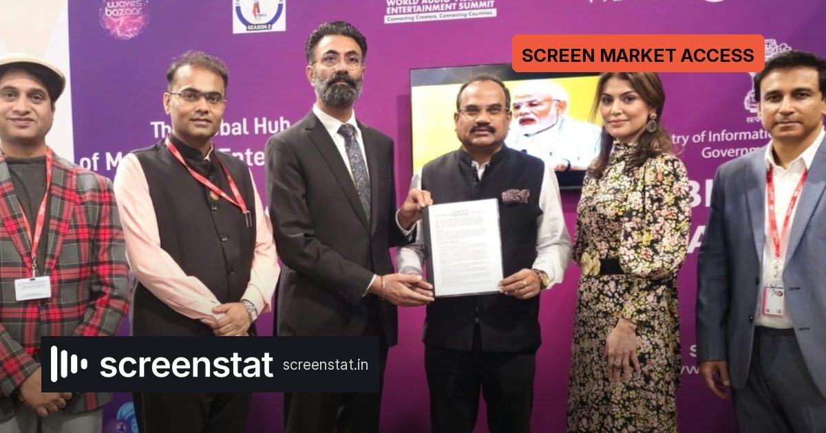 India-Canada Screen Pact Signed at Toronto Market