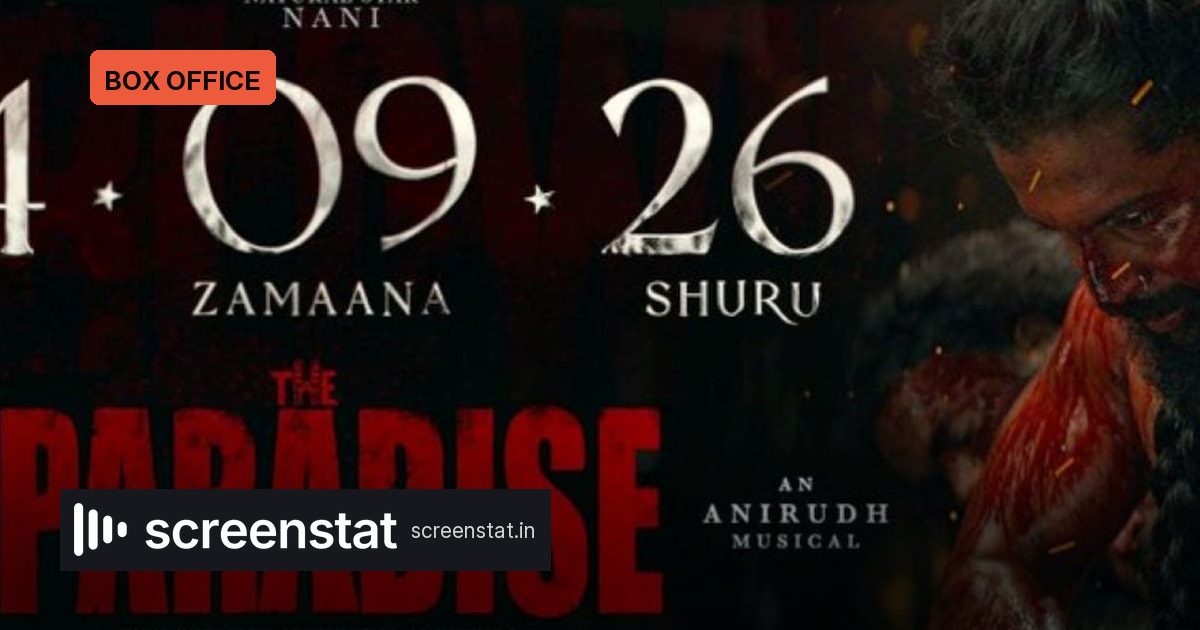 The Paradise opens at ₹77 crore worldwide