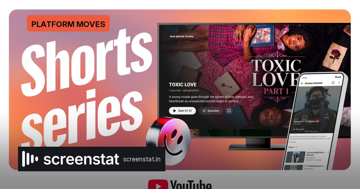 YouTube Brings Shorts Series to TV to Boost Microdramas