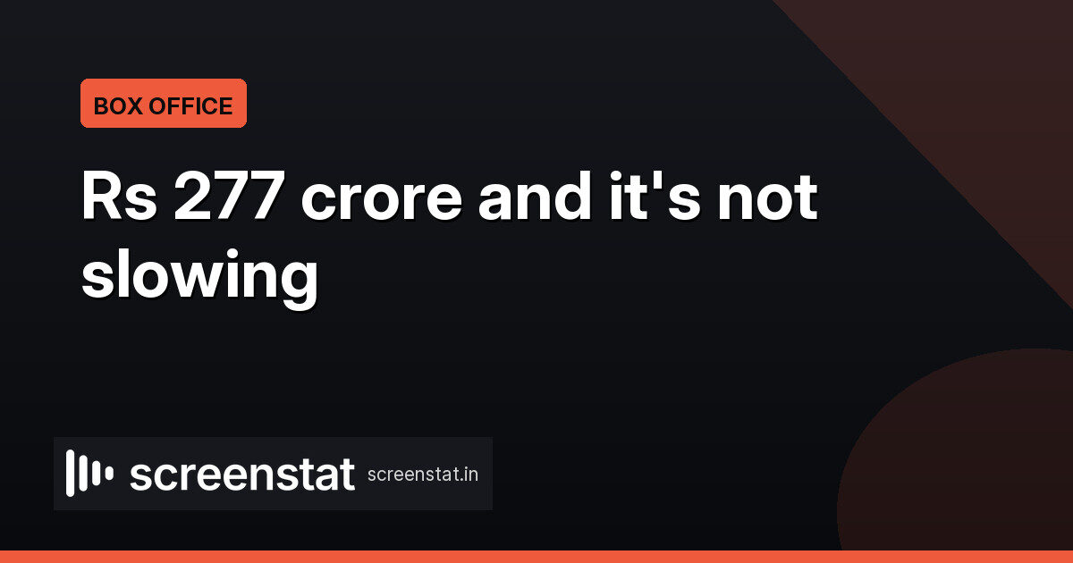 Drishyam: The Conclusion hits Rs 277 crore, eyes Rs 300 crore club