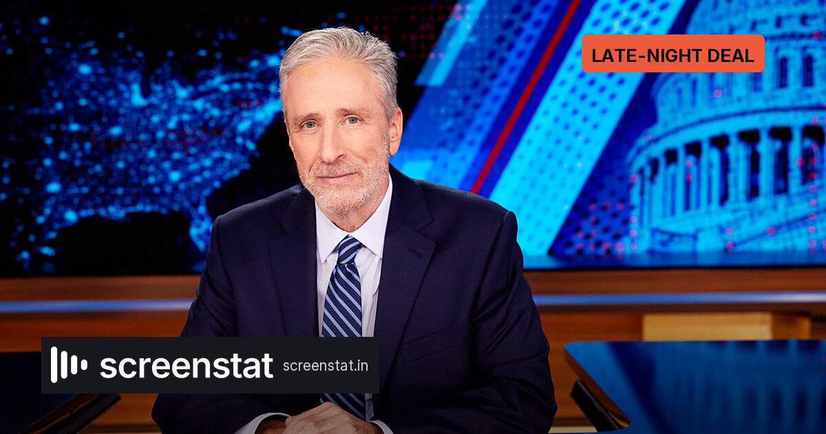 Jon Stewart signs two-year Daily Show deal through 2028