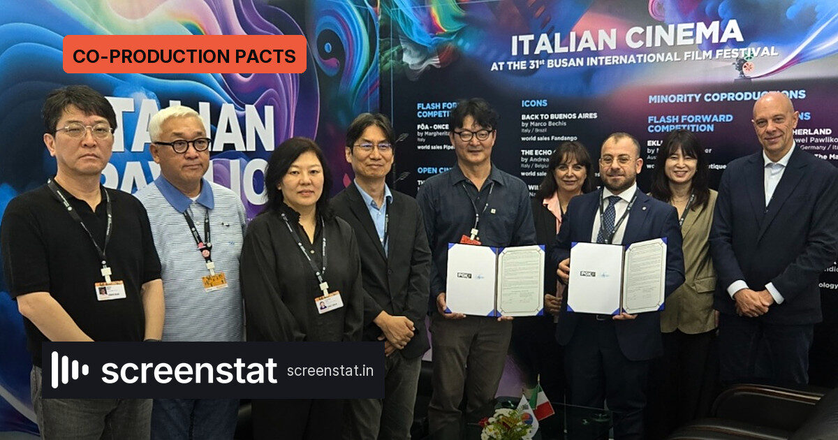 Korean and Italian producer guilds sign Busan co-production pact