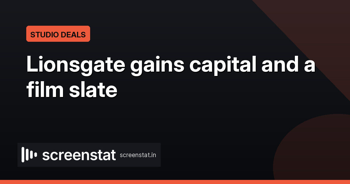 Lionsgate and SP Media form co-financing, distribution JV