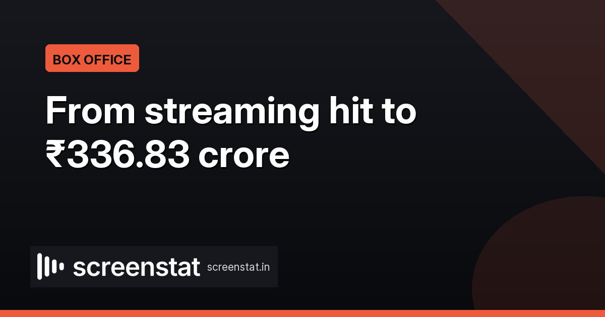 Mirzapur movie closes at ₹336.83 crore on ₹90 crore budget