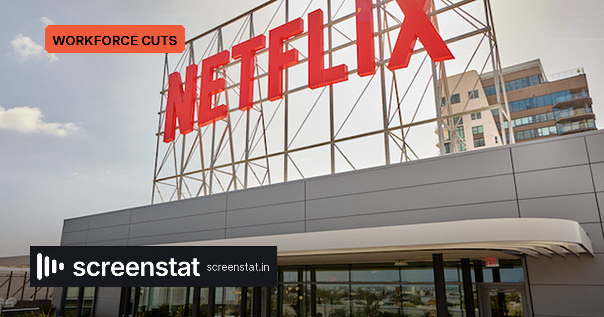 Netflix reportedly plans 5% staff cuts as stock stays down
