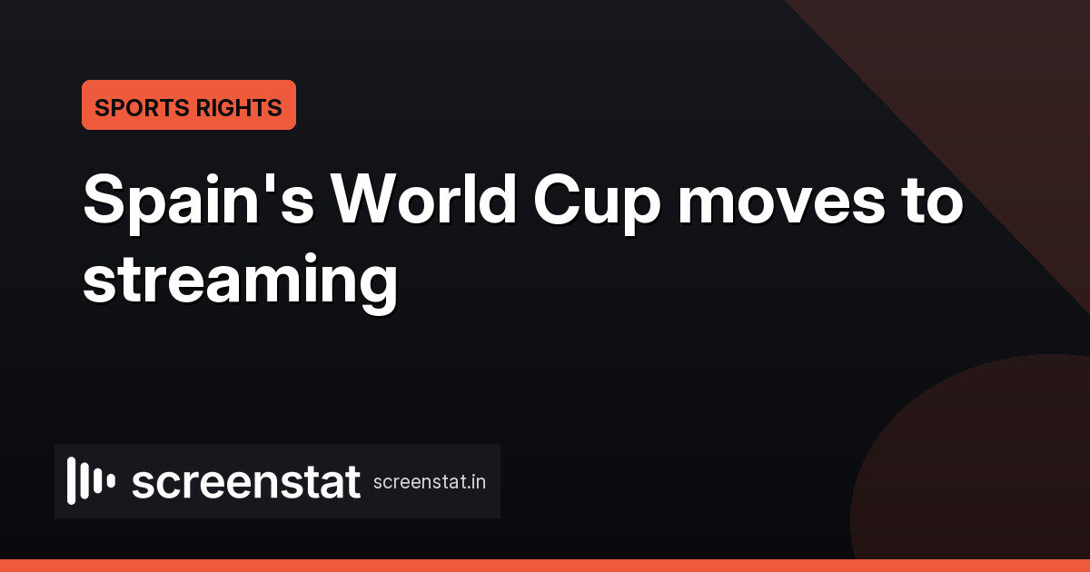 Netflix Takes Exclusive FIFA World Cup 2030 Rights in Spain