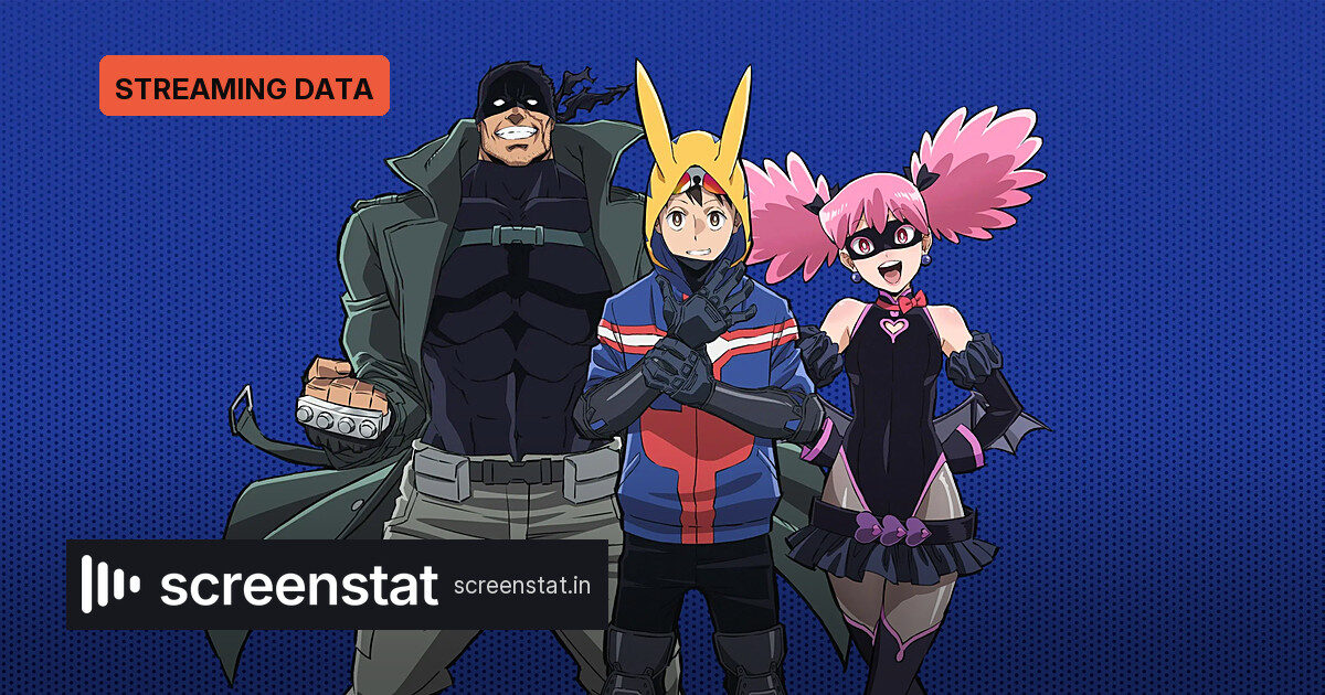 728.5M Hours: Netflix Adds My Hero Academia: Vigilantes