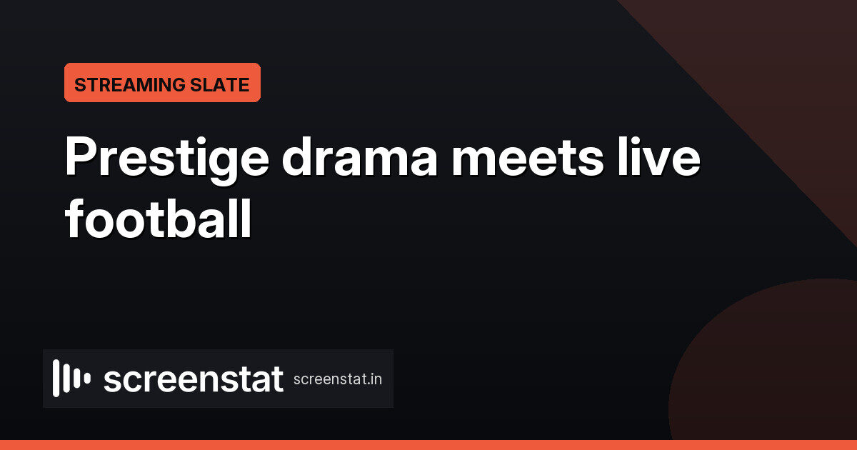 Netflix’s November 2026 Slate Fuses Prestige and Live NFL
