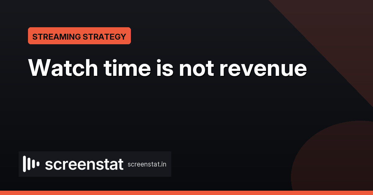 Netflix says all engagement is not equal