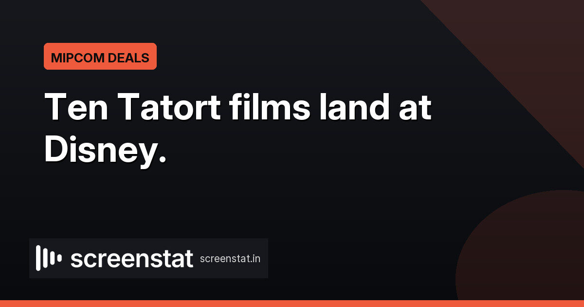 ORF-Enterprise sells 10 Tatort: Vienna films to Disney Portugal
