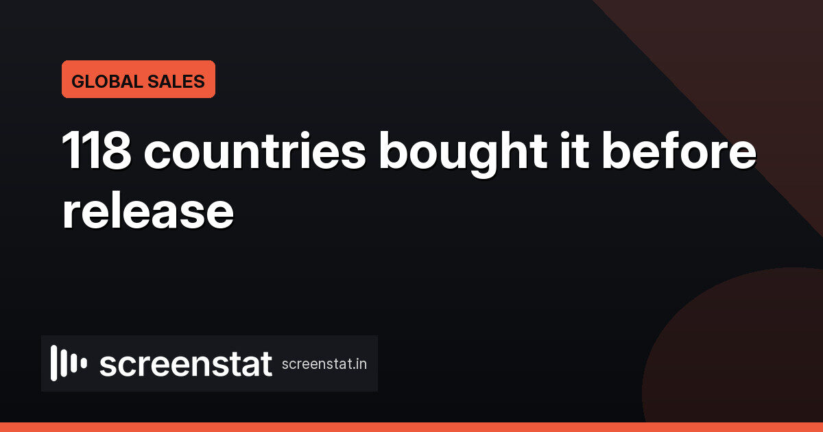 Paradise Lost sells to 118 territories before Korea bow