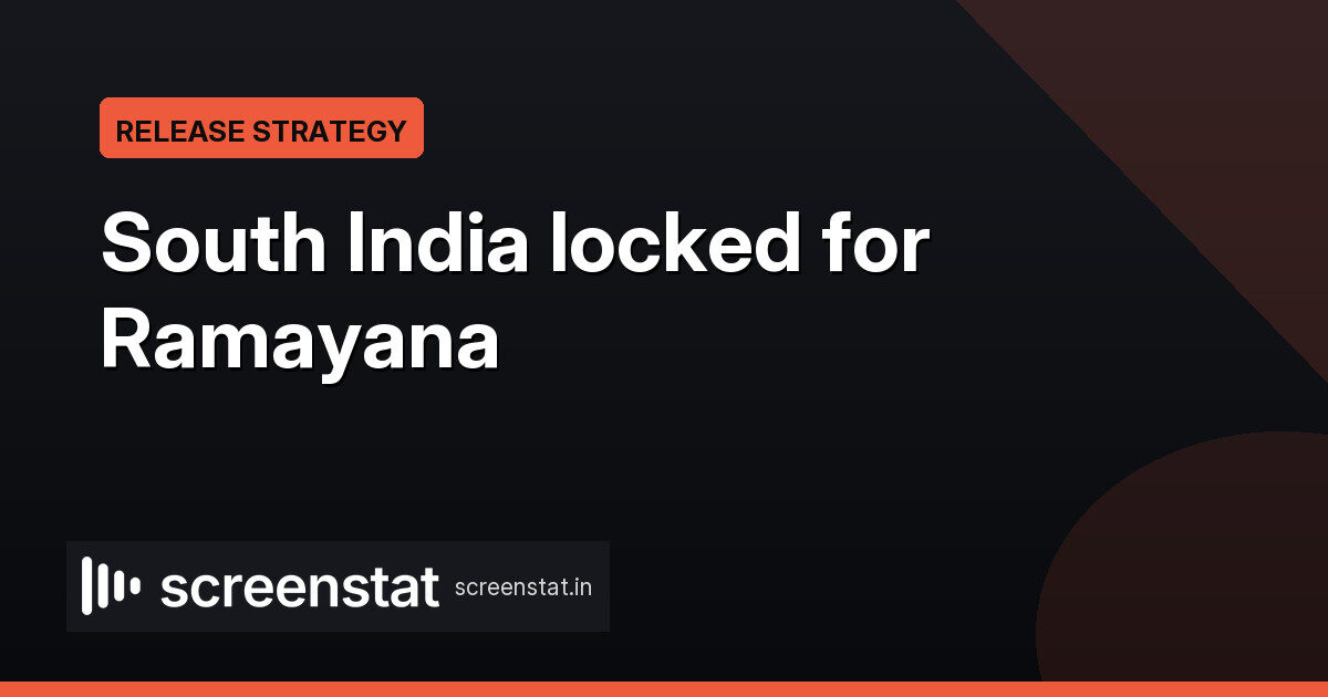 Ramayana locks South distributors ahead of 5 Nov release