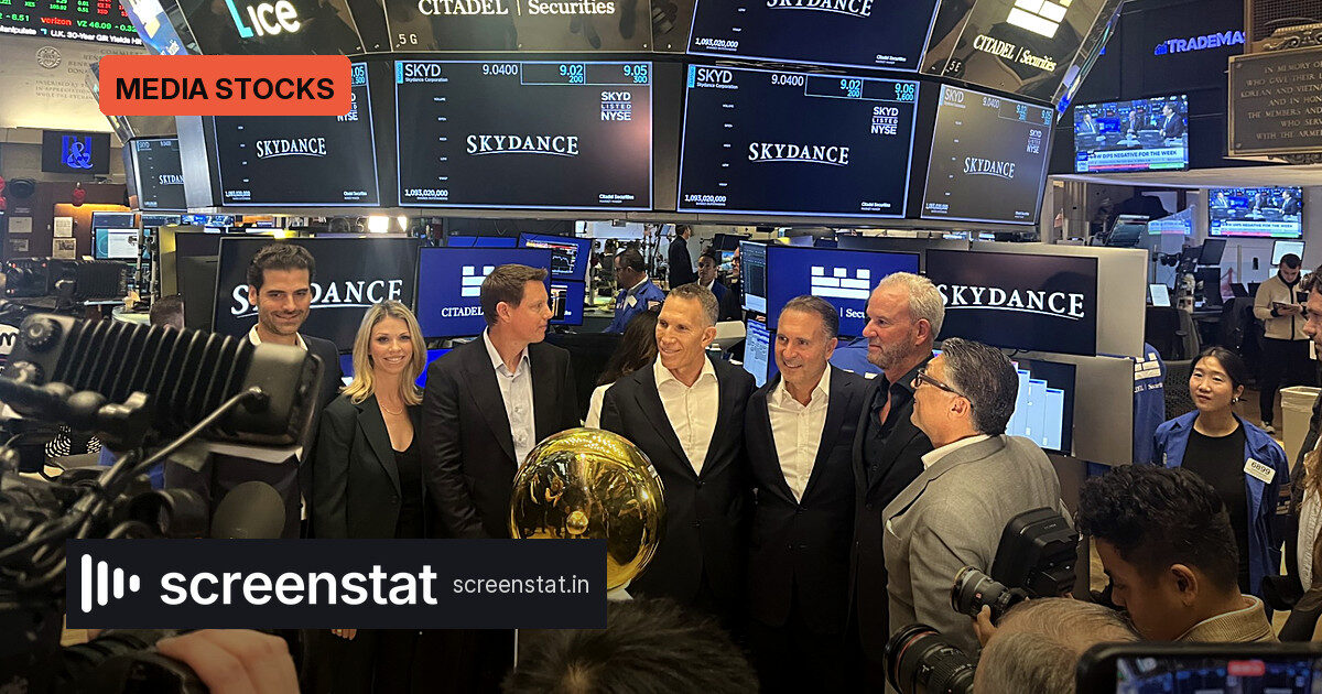 Skydance Shares Rebound 6% After NYSE Bell Ceremony