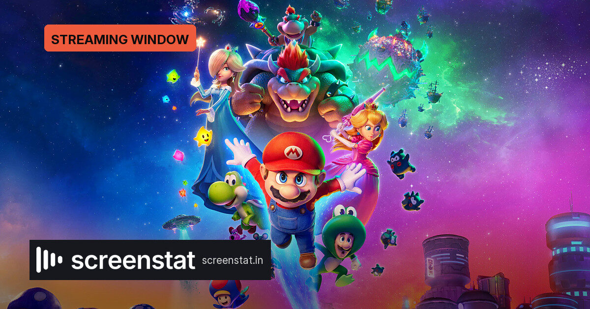 Netflix gets the $1bn Super Mario Galaxy Movie on Nov 30