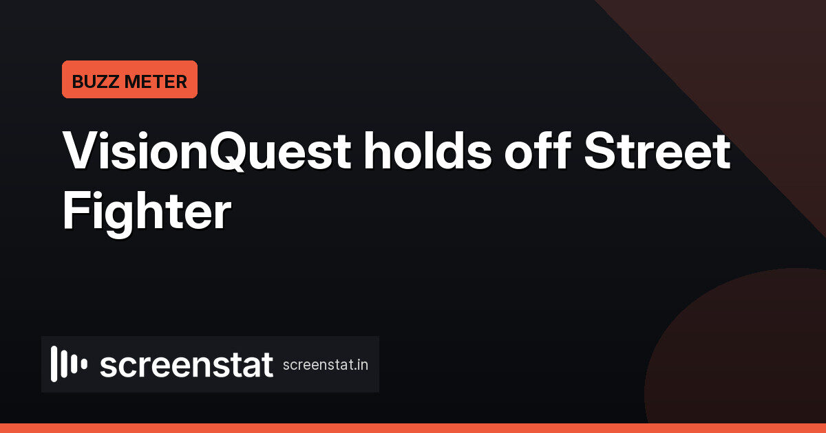 Buzz Meter: VisionQuest leads at 43.7
