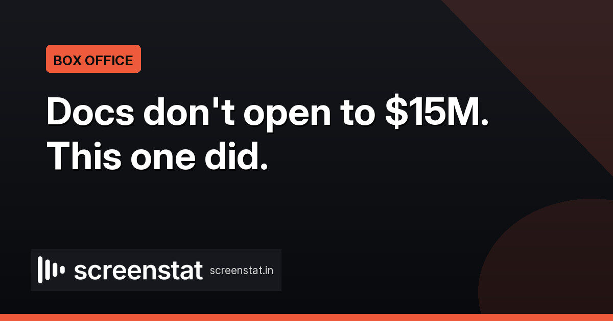 A24’s You Can See Everything Opens to $15M